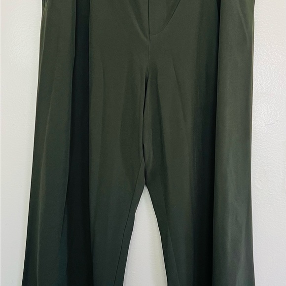 GAP Women's Wide Leg Pants - Dark Green - Picture 1 of 2